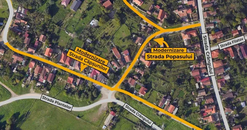 Aprobarea indicatorilor tehnico-economici pentru modernizarea străzilor Popasului și Căpșunilor din cartierul Episcopia
