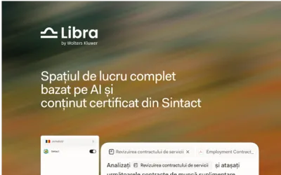 Testează gratuit  Libra AI & Sintact by Wolters Kluwer