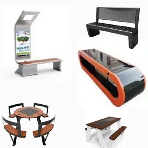 Mobilier urban inteligent: diverse modele de banci smart city