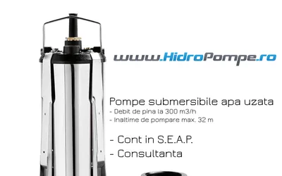 Pompe submesibile ape uzate