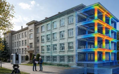 Expertiză tehnică seismică și releveu 3D al construcțiilor