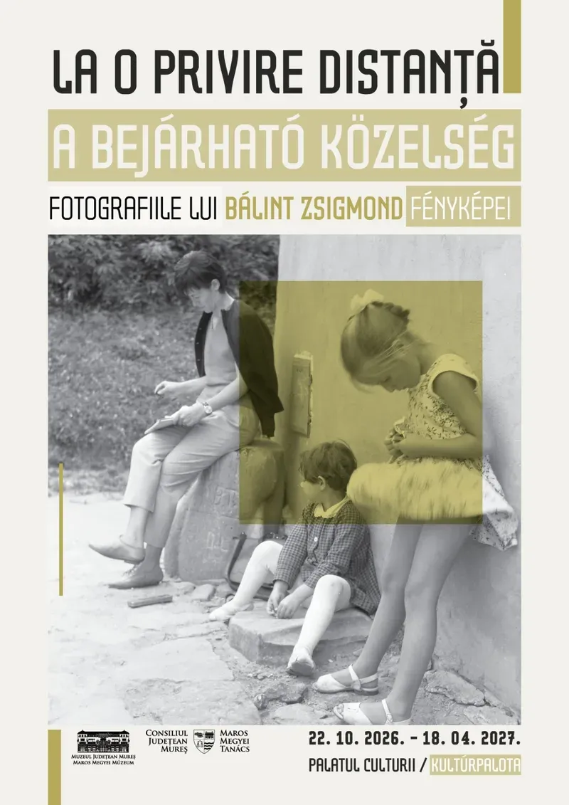 Expoziția „La o privire distanță. Fotografiile lui Bálint Zsigmond” la Muzeul Județean Mureș