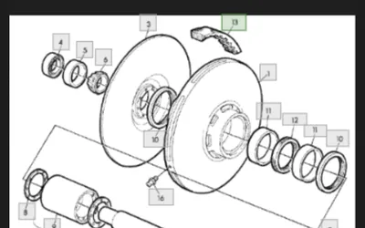 Curea tractiune John Deere_Z33967