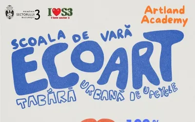 Ești în vacanță? Vino la EcoArt,  o tabără urbană de reciclare creativă!