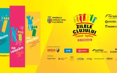 19 mai 2023 - Zilele Clujului - ziua 2: seară de concerte și spectacol de drone și proiecții video în Piața Unirii