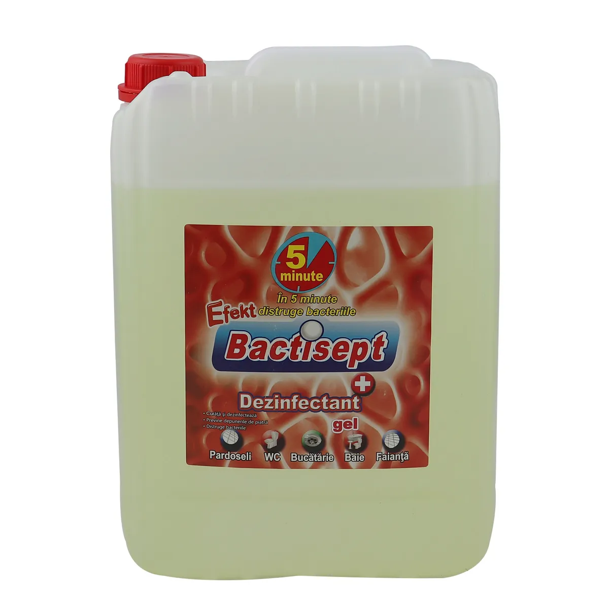 Dezinfectant gel concentrat pentru suprafete - AVIZ BIO
