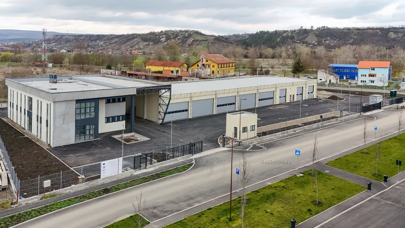 Stadiul actual al proiectului de construire al Autobazei TUP - Transport  Urban Public Turda