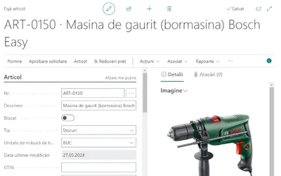 Livrarea directă în Dynamics Business Central