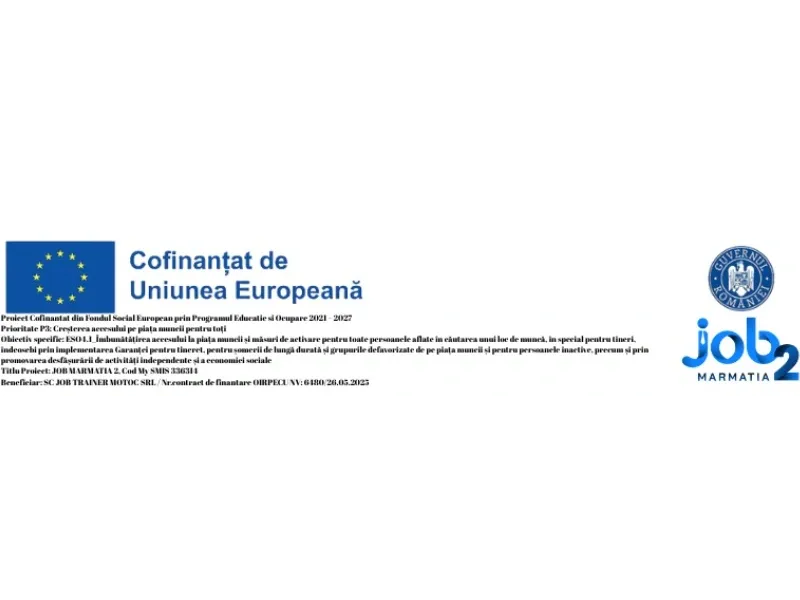 Finalizarea Grupei 2 a cursului „Instalator pentru sisteme fotovoltaice solare” în cadrul proiectului „JOB MARMAȚIA 2”– Cod MySMIS 336314