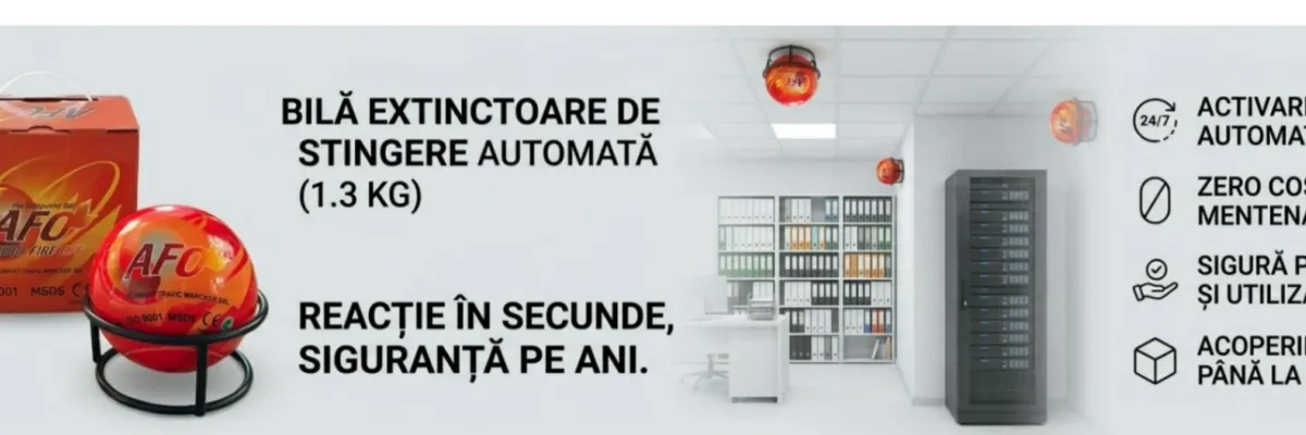 Bilă Extinctoare de Stingere Automată