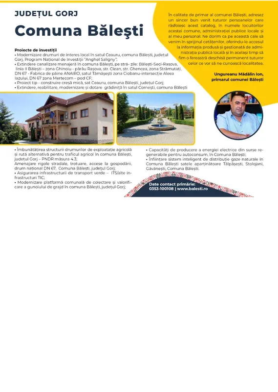 PRIMĂRIA BĂLEŞTI