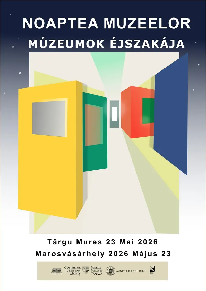 Noaptea Muzeelor 2026: Muzeul Județean Mureș organizează cea de-a 20-a ediție pe 23 mai