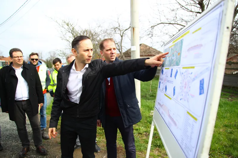 Drum nou între Șag și Sânmihaiu Român, mai puțin timp petrecut în trafic