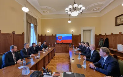 Primarul Florin Birta a primit vizita ministrului de Externe al Slovaciei, Juraj  Blanár