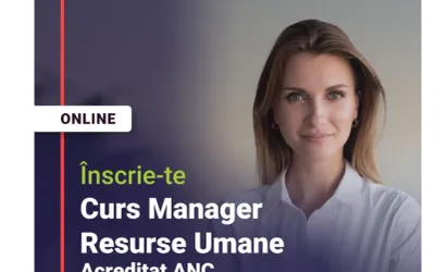Curs Acreditat CAFFPA Manager Resurse Umane  26 mai – 18 iunie 2026