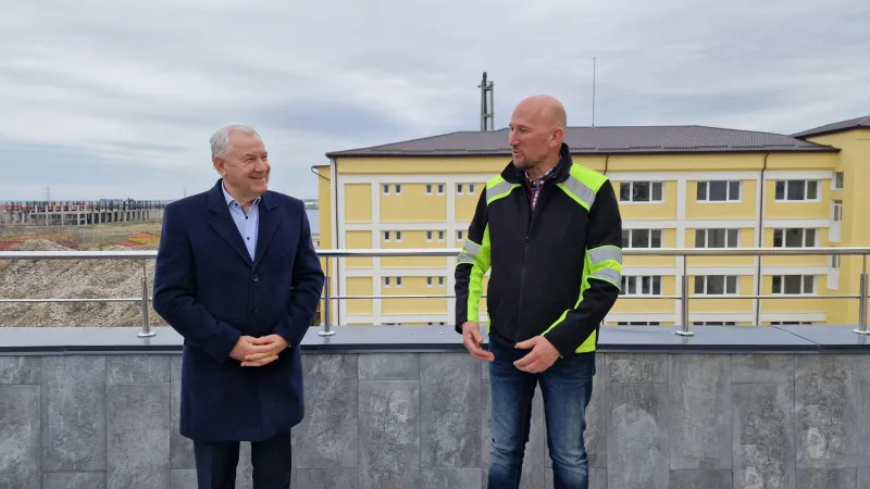 Lucrări de reabilitare finalizate la corpurile de clădire de pe str. Cuza Vodă nr. 56  din Focșani