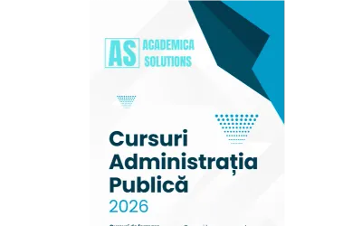 CURSURI FUNCȚIONARI PUBLICI 2026