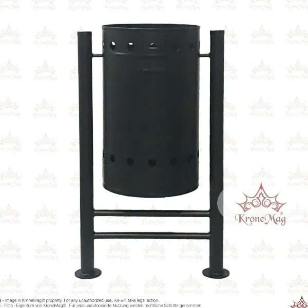 Cos Gunoi Stradal Metalic URBAN 4S cu scrumiera