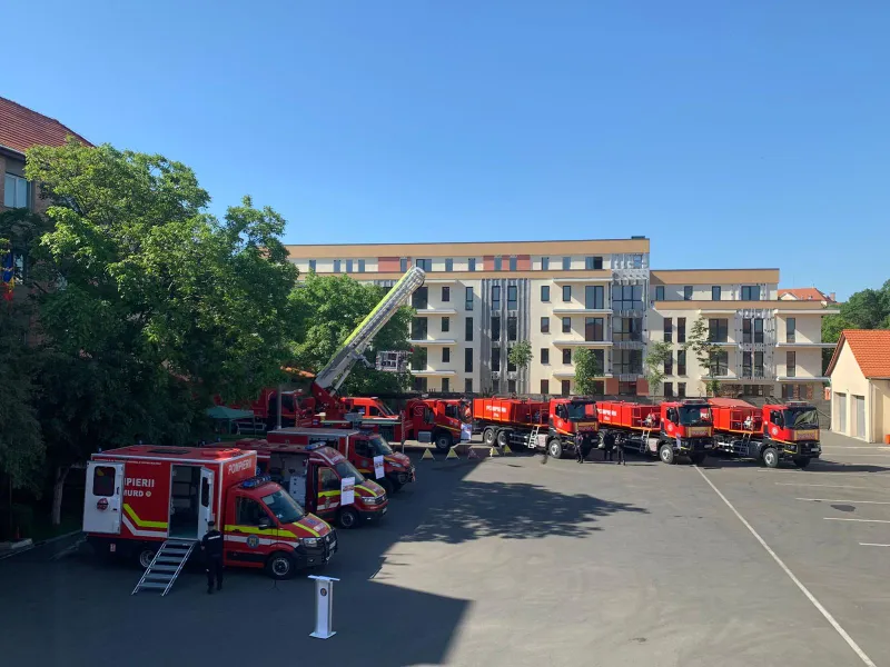 Mașinile I.S.U. Crișana, monitorizate prin GPS pentru optimizarea funcționării