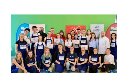Culinary Horizons - Empowering Youth, un program implementat de Asociația Black Sea FooDignity și susținut de Pluxee România și Stop Hunger, a încheiat cu succes primul an