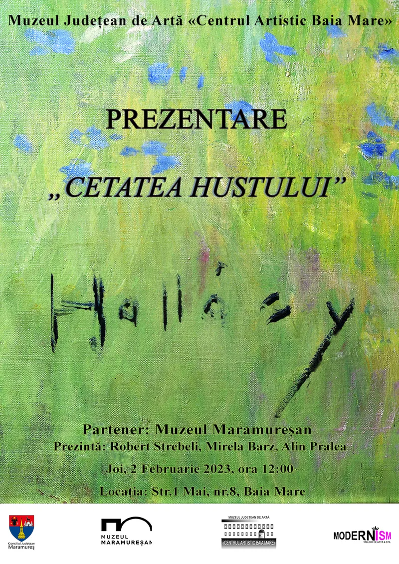 PREZENTARE PUBLICĂ LA MUZEUL DE ARTĂ - ”CETATEA  HUSTULUI”