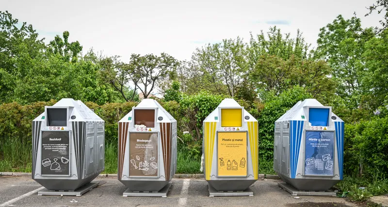 Proiect pentru amenajarea a încă 90 de insule ecologice pentru colectarea deșeurilor  în zonele de blocuri