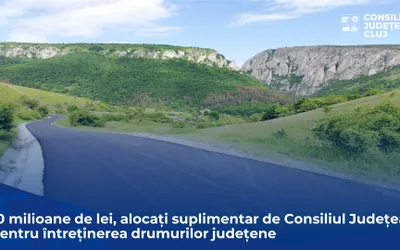 10 milioane de lei, alocați suplimentar de Consiliul Județean pentru întreținerea drumurilor județene