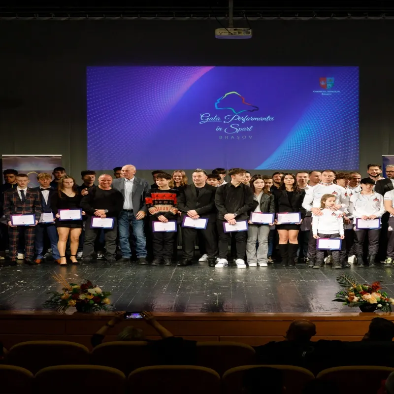 273 de sportivi şi antrenori vor fi premiaţi în cadrul Galei Performanţei în Sport – Braşov 2024