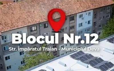 Deva: finalizată reabilitarea energetică a blocului 12 de pe str. Împăratul Traian — investiție PNRR de 4.273.293,35 lei
