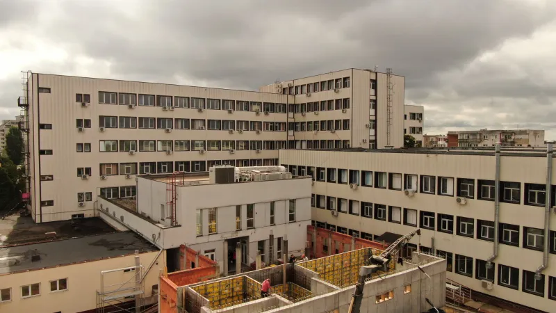 Extinderea Unității de Primire Urgențe se va finaliza înainte de termen