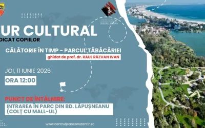 Tur cultural „Călătorie în timp: Parcul Tăbăcăriei” — 11 iunie 2026, ora 12:00