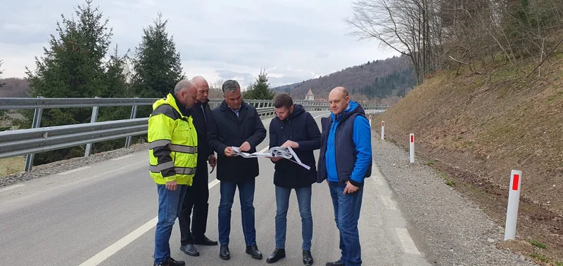 Adrian-Ioan Veştea a participat la procedura de recepţie la terminarea lucrărilor aferente obiectivului de investiţii „Modernizare DJ 102 G Victoria – Viştisoara