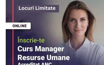 Curs Acreditat CAFFPA Manager Resurse Umane 03 – 25 august 2026