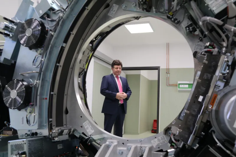 Iustin Cionca: „Consiliul Județean a cumpărat al patrulea computer tomograf pentru spital”