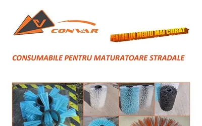 Perii si inele perie pentru masinile de curatenie