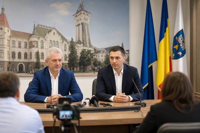 Conferință de presă la Primăria Târgu Mureș pe 9 septembrie 2026 privind începutul anului școlar și investițiile în școli