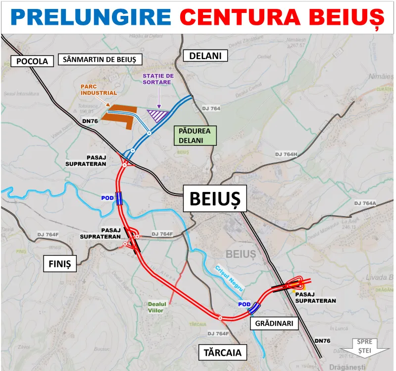 Constructor desemnat pentru Centura Beiuș – Etapa II