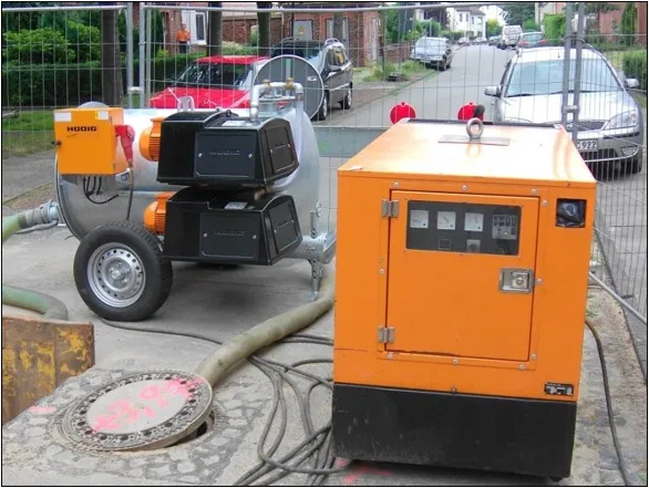 Pompe electrice pentru scăderea apei freatice