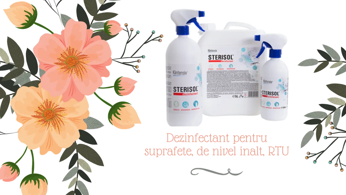 Dezinfectanti profesionali pentru suprafete!