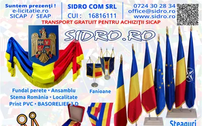 Steaguri , Fanioane, Steme, Suporturi si Accesorii.