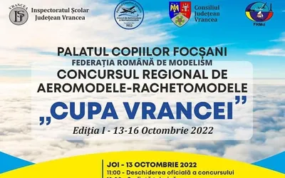 Consiliul Județean Vrancea susține Concursul regional de aeromodele și  rachetomodele Cupa Vrancei 2022