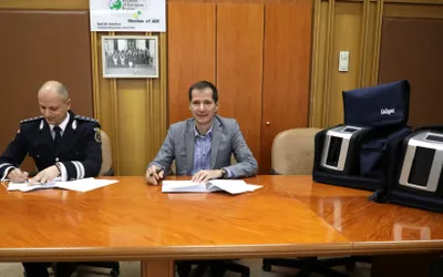 Am dotat Inspectoratul de Poliție Județean cu 2 aparate pentru depistarea  consumului de droguri!