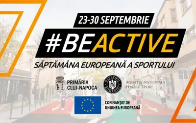În perioada 23-30 septembrie 2023, la Cluj-Napoca va avea loc Săptămâna Europeană a Sportului!