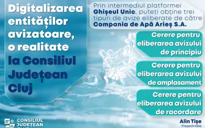 Noi tipuri de documente online prin aplicația „Ghișeul Unic”