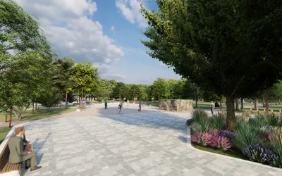 Modernizarea Parcului 1 Decembrie va include și fântâna  muzicală cu jocuri de apă și lumini