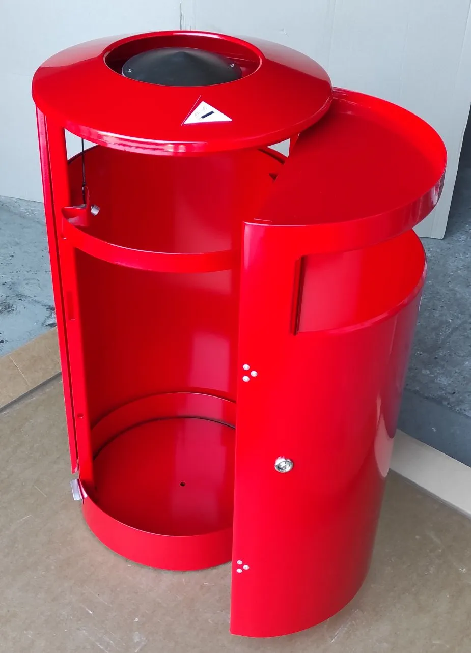 Cos de gunoi stradal DS-70 T, RAL 3020