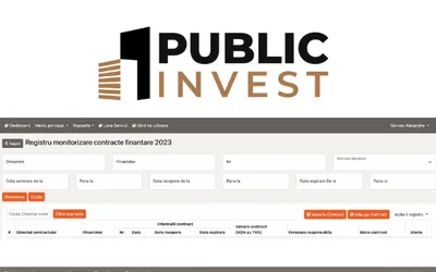 PublicInvest - pentru buna guvernare locală a investițiilor publice