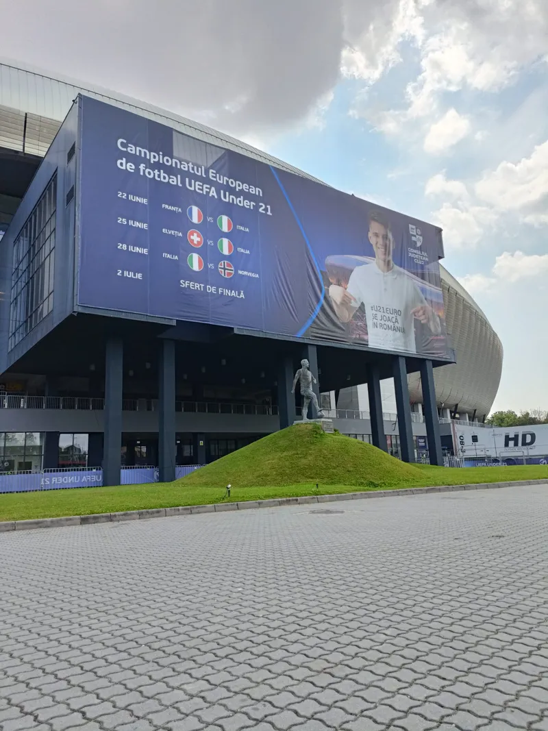 Cluj Arena – pregătit pentru primul meci din cadrul Campionatului European de Fotbal U21