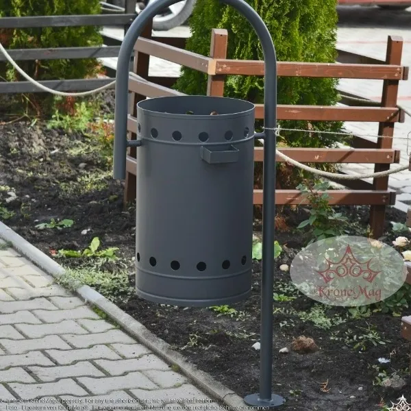 Coșuri Gunoi Exterior Metalice Stradale UT2.S