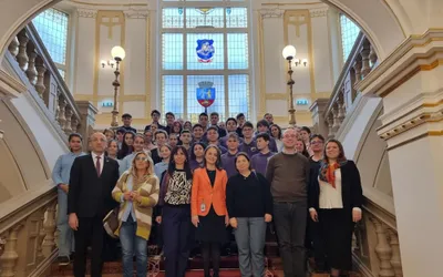 Viceprimarul Antonia Nica a primit vizita unei delegații de profesori din  Italia